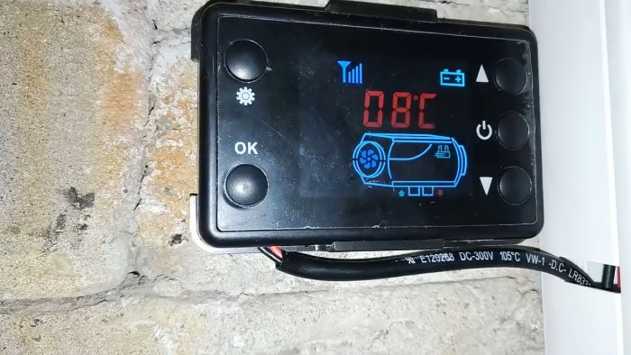 Autonomous heater for garage