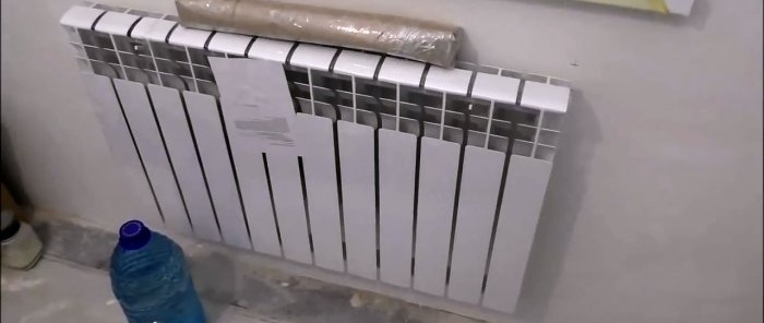 Kā savienot alumīnija radiatoru ar sildelementu