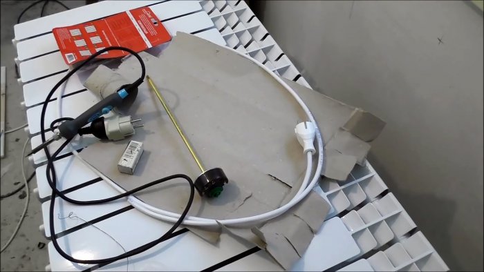 Come collegare un radiatore in alluminio ad un elemento riscaldante