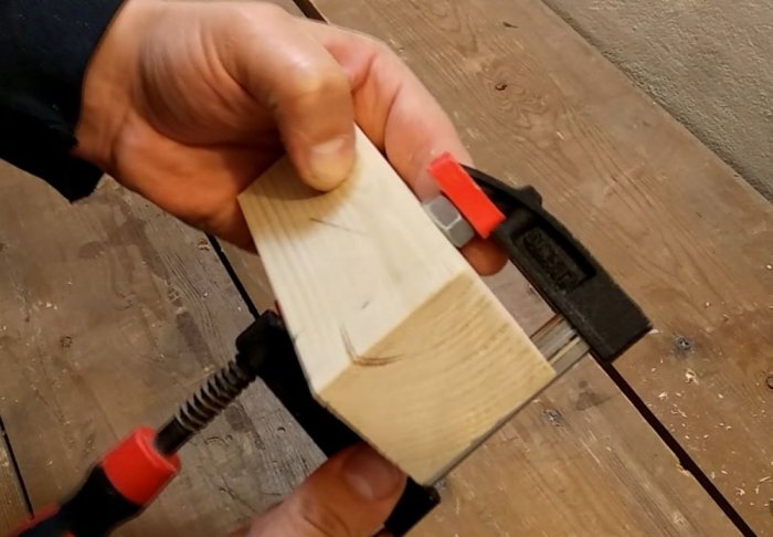 Kako napraviti škripac za stroj vlastitim rukama