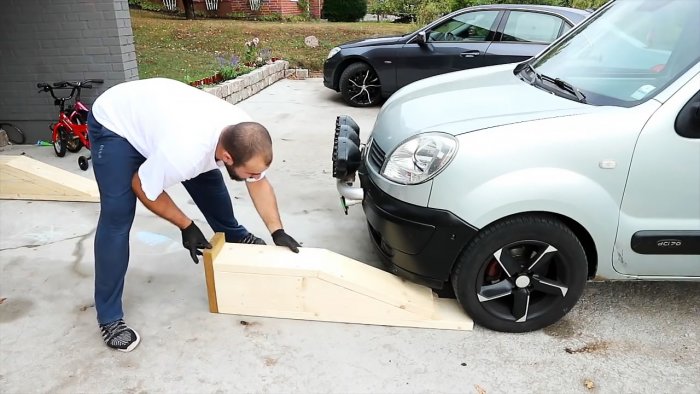 Mini viaduto faça você mesmo para carros