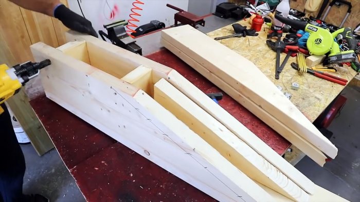 DIY mini-viaduct voor auto's