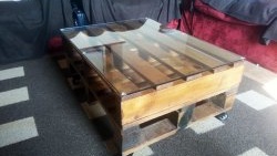 How to turn old pallets into a beautiful coffee table