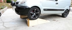 DIY mini nadjazd pre autá