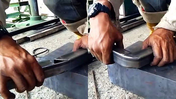 Cómo doblar suavemente un tubo perfilado sin doblador de tubos ni calefacción