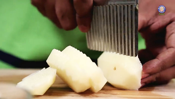 7 דרכים לחתוך יפה תפוחי אדמה לכל מנה