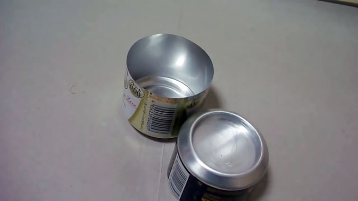 Alkoholstrålebrænder lavet af aluminiumsdåser