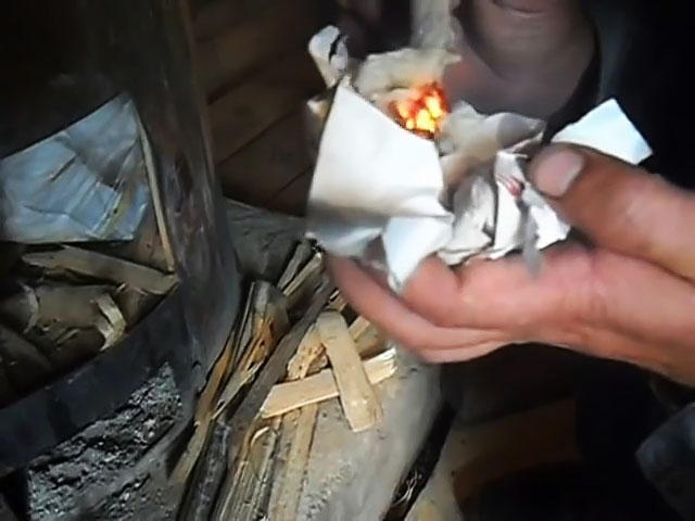 Zonovova metoda získání ohně