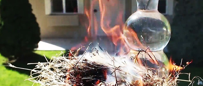 5 ways to start a fire with water