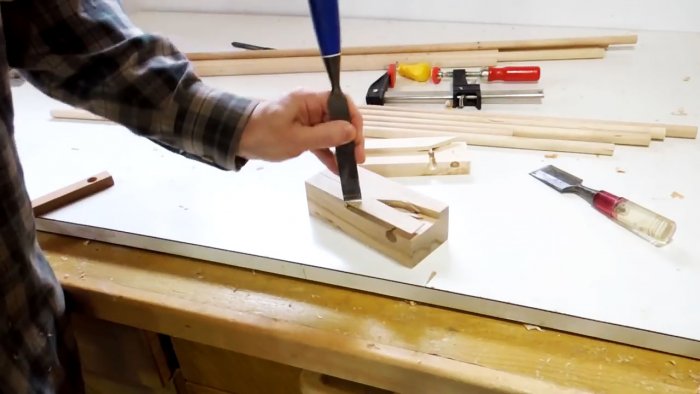 Comment fabriquer un appareil pour fabriquer des chevilles