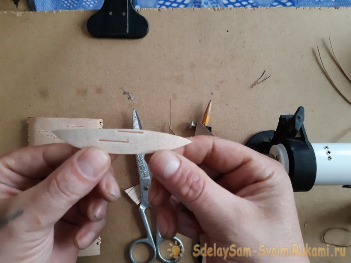 Sarung telefon kulit kayu birch DIY