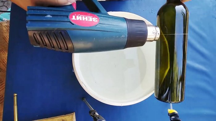 Come realizzare bicchieri da bottiglie di vetro
