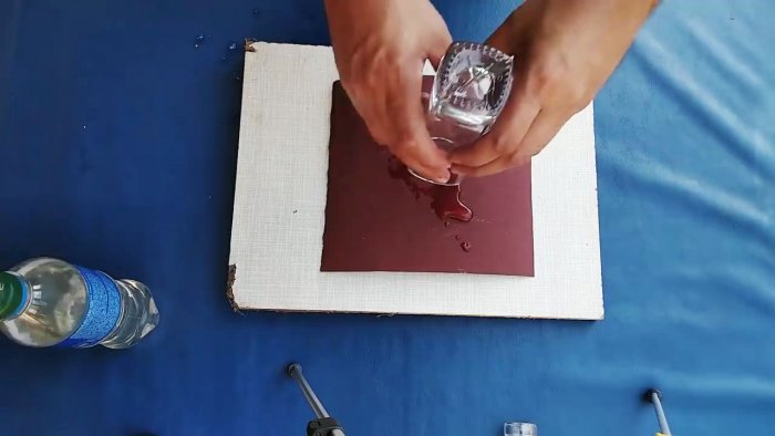 How to make glasses from glass bottles