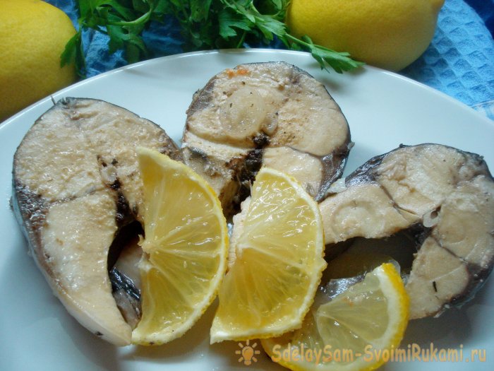 Bevroren makreelsnack in 5 minuten