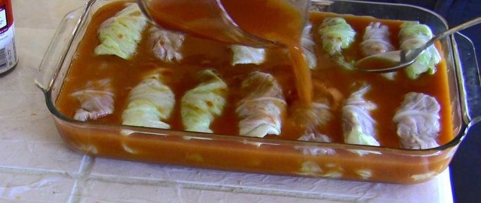 Ngayon hindi na ako gumagawa ng cabbage roll nang walang screwdriver. Men's life hack