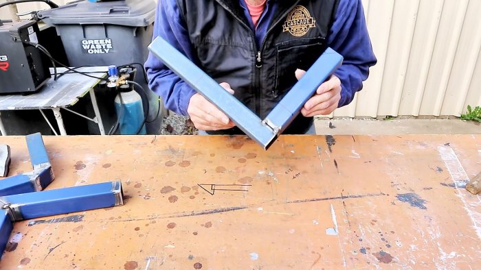3 ways to weld a profile at right angles