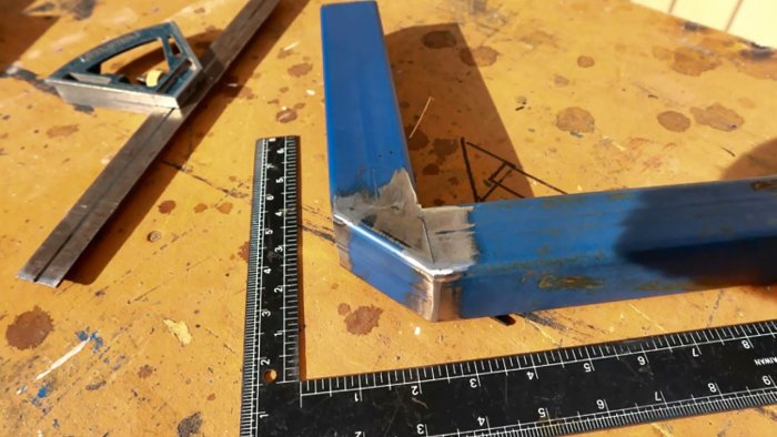 3 ways to weld a profile at right angles