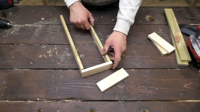 Mega convenient transformable shelf for the workshop