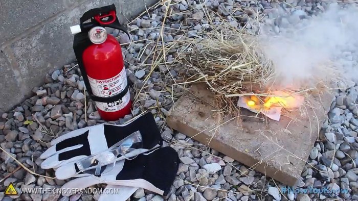 5 ways to start a fire with water