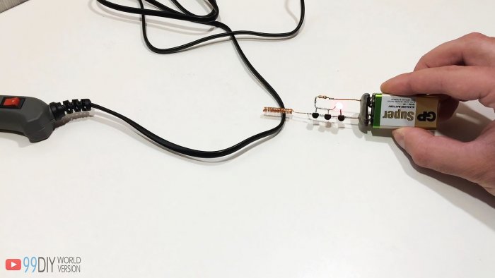 Simple hidden wiring detector in 15 minutes