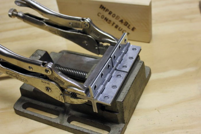How to make a mini metal bending machine