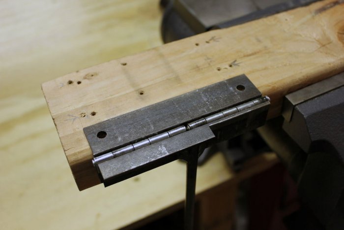 How to make a mini metal bending machine