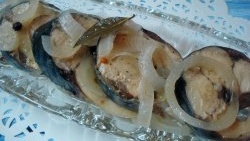 Gefrorener Makrelen-Snack in 5 Minuten