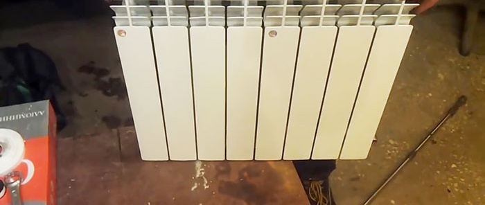 How to add sections to an aluminum radiator