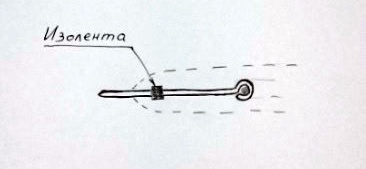 Pensil percikan elektrik DIY