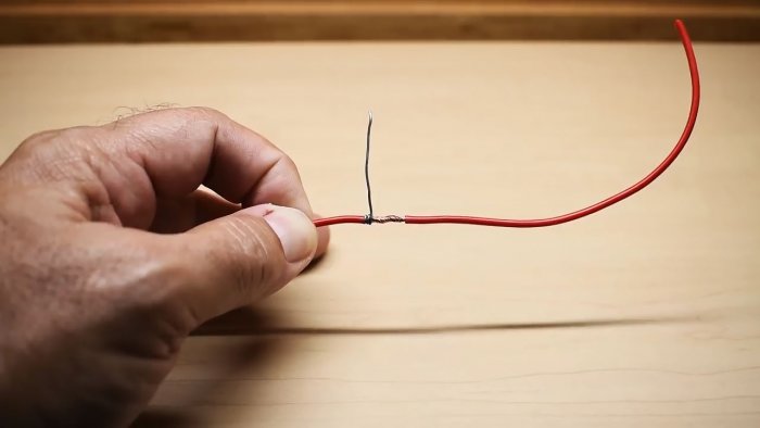 How to perfectly solder a wire without a soldering iron