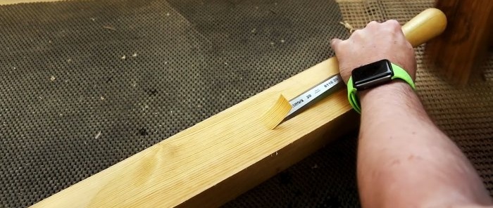 How to secretly install threaded fasteners into wood