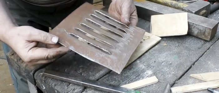 Kā izgatavot ventilācijas režģi no lokšņu metāla