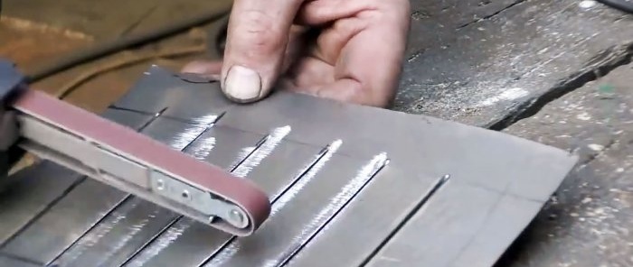 Hogyan készítsünk szellőzőrácsot fémlemezből