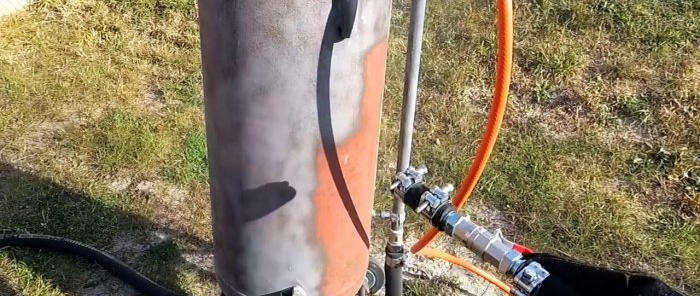 Cara membuat sandblaster dari silinder gas