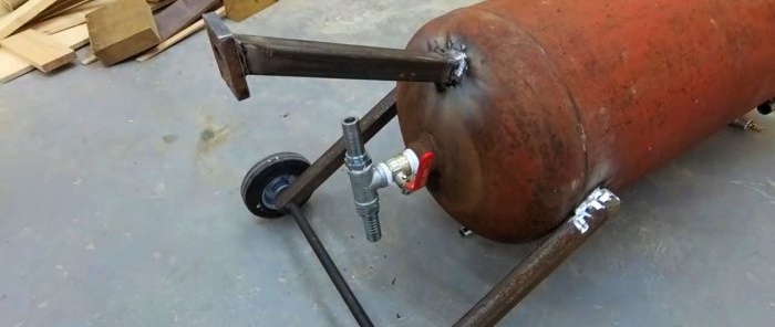 Comment fabriquer une sableuse à partir d'une bouteille de gaz