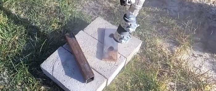 Gaz silindirinden kumlama makinesi nasıl yapılır