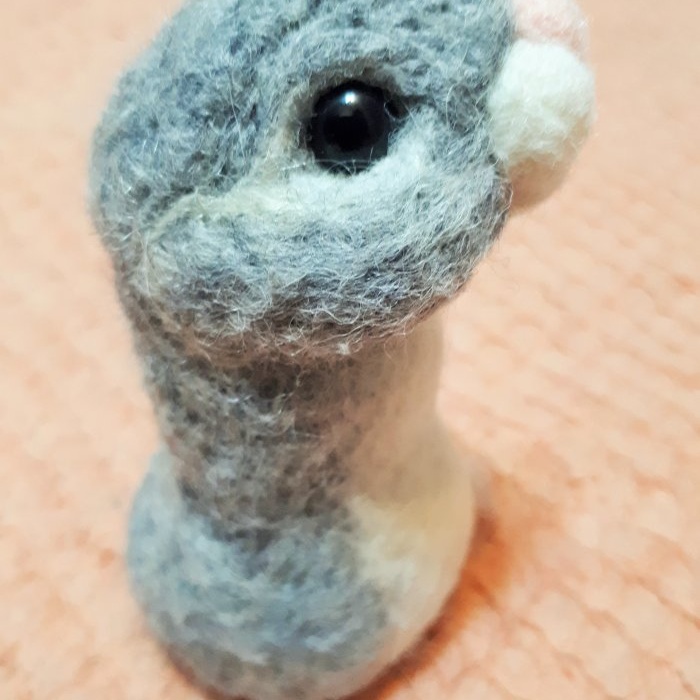Mouse wool toys