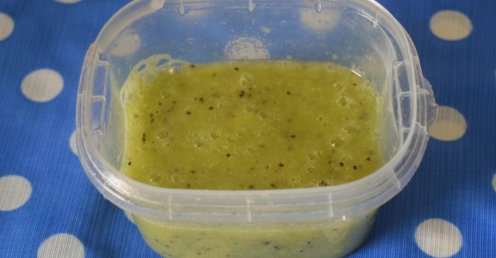 Le sorbet au kiwi est une délicieuse alternative à la glace