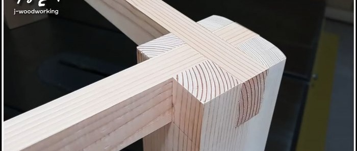 Un método fiable para unir triples esquinas de piezas de madera
