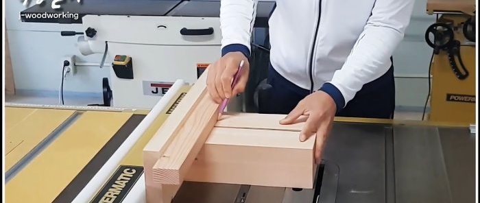 Поуздан метод за троструко угаоно спајање дрвених делова