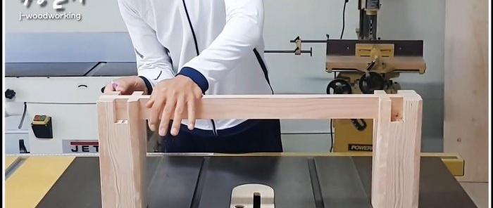 Un método fiable para unir triples esquinas de piezas de madera