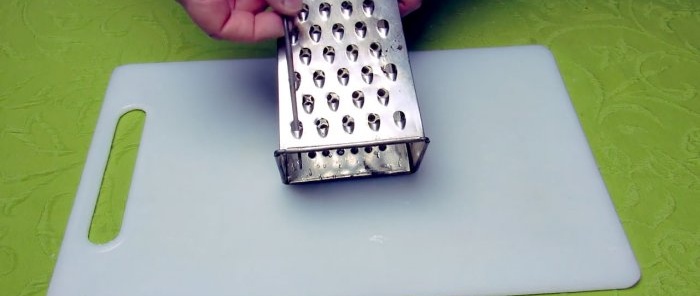 3 popular ways to sharpen a grater: choose the best one