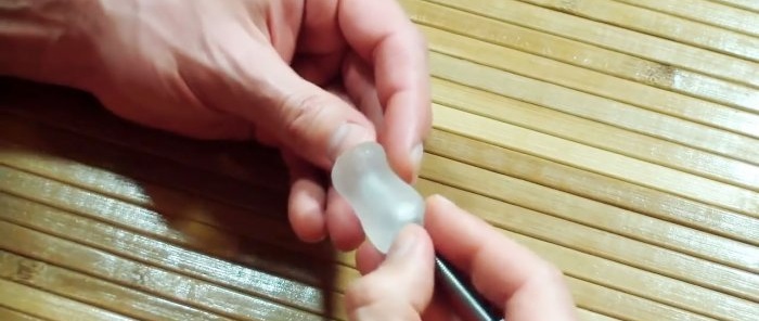 How to quickly make a hinge for a knife sharpener