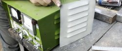 Paano gumawa ng mga ventilation grilles mula sa sheet metal