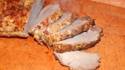 Carn de porc al forn per l'any nou
