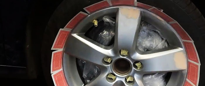 Comment restaurer une roue de voiture si elle est endommagée par un trottoir