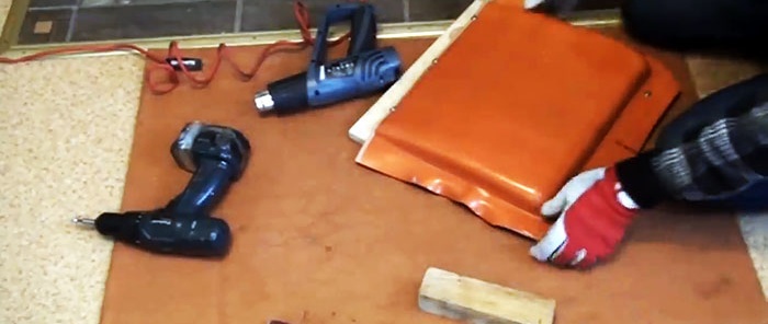 Πώς να φτιάξετε ένα φτυάρι χιονιού από σωλήνα PVC