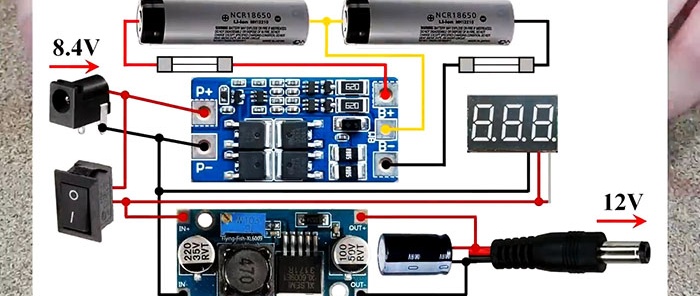 Ako vyrobiť mini 12 V neprerušiteľný zdroj napájania pre router