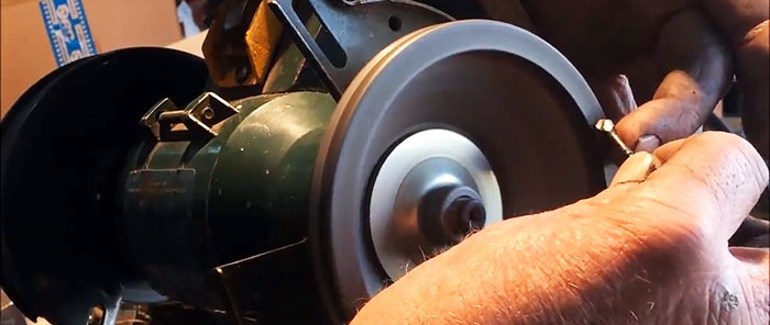 How to make a drill from a bearing for drilling hardened steel