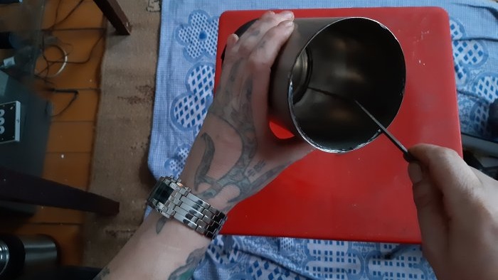 How to make a camping samovar from old thermoses